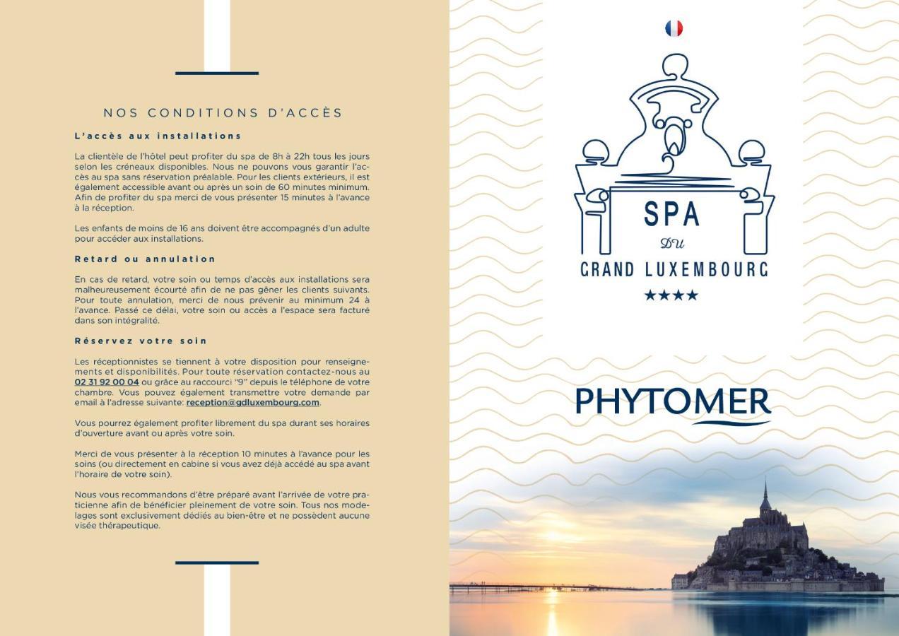 Grand Hotel Du Luxembourg & Spa Bayeux Exterior photo